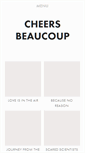 Mobile Screenshot of cheersbeaucoup.com